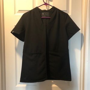 FIGS Mock-Collar Scrub Top